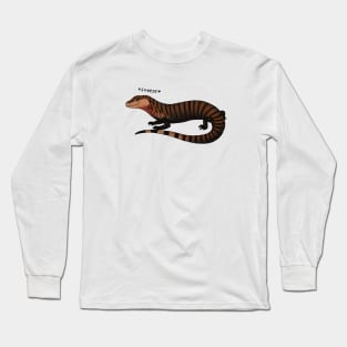 Blue Tongue Skink Sneezing • Halmahera Long Sleeve T-Shirt